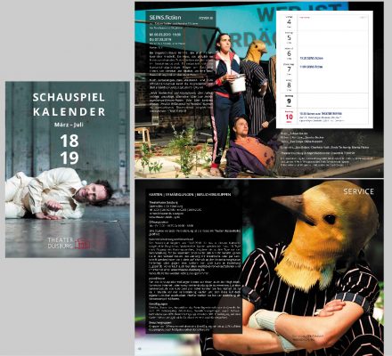 Schauspielkalender Duisburg 2018/19 - Fotos SEINS.FICTION