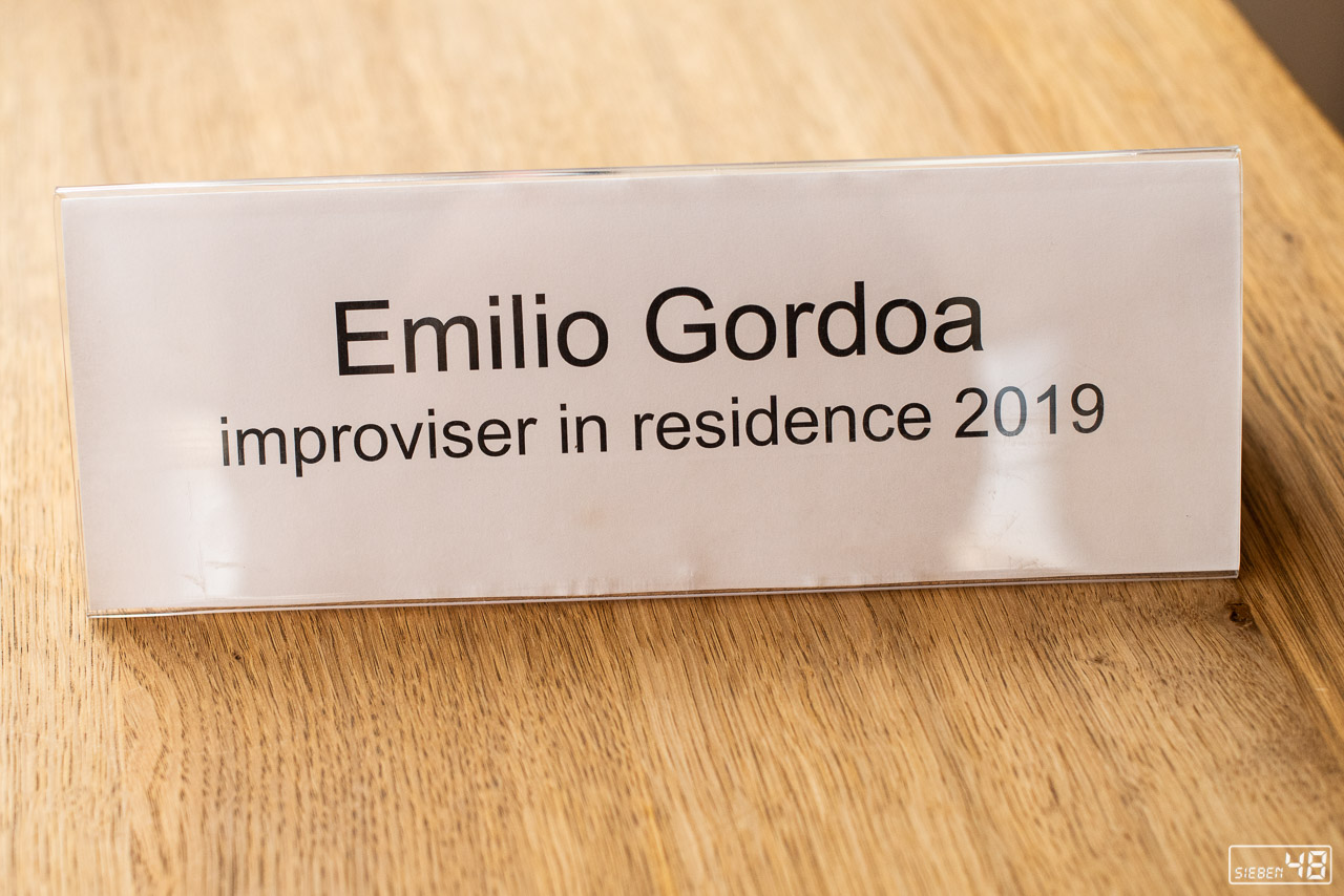 Pressekonferenz, Improviser in residence Moers 2019
