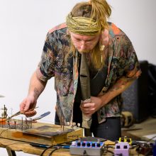 Crashing Airplanes, Februar 2019 in der Alte Mitte 2019, Essen