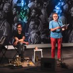 Ulrich Land & Florian Walter - Lesung "Krätze eiskalt" - Museum Küppersmühle - Platzhirsch Festival 2019, Duisburg