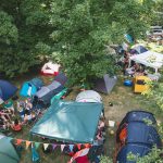 Camping, Traumzeit Festival 2023, Landschaftspark Duisburg-Nord