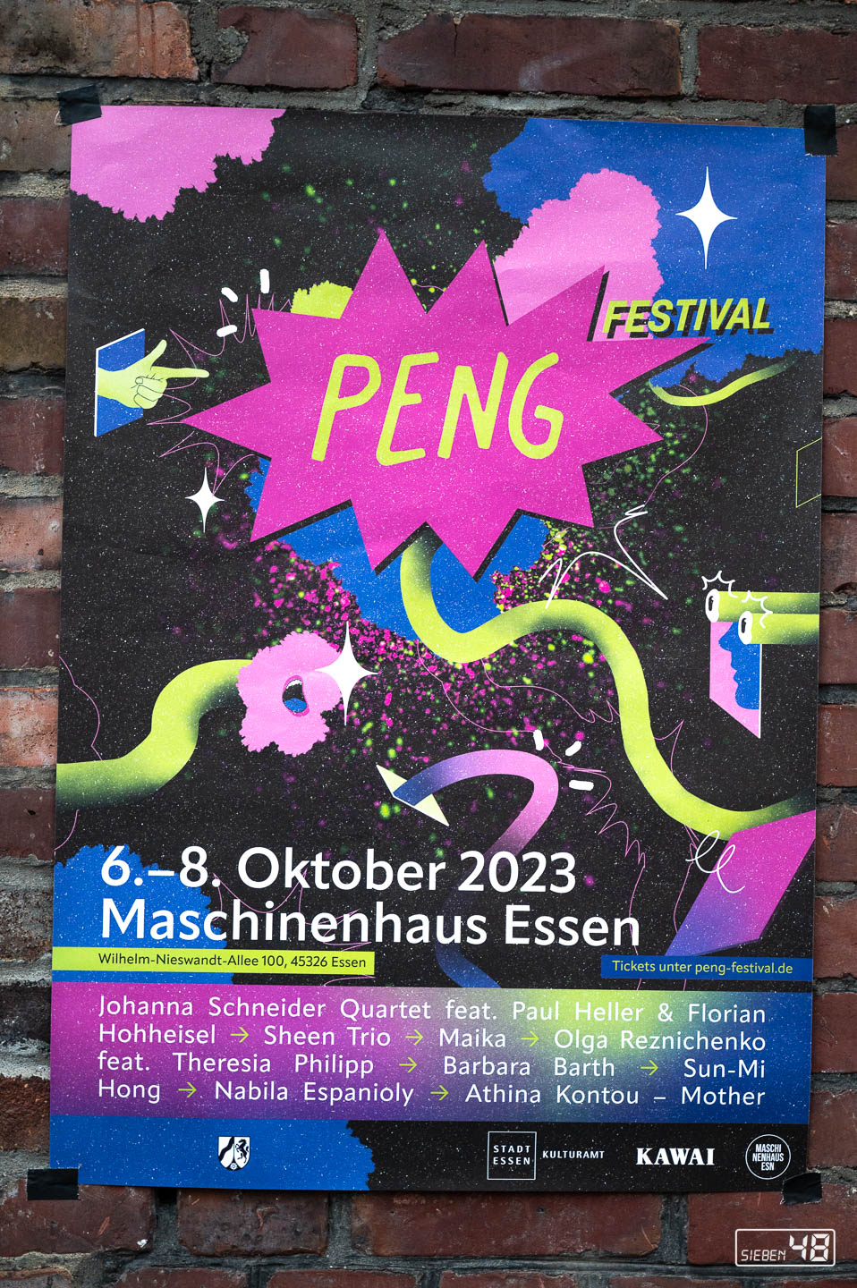 PENG Festival 2023, Maschinenhaus, Essen