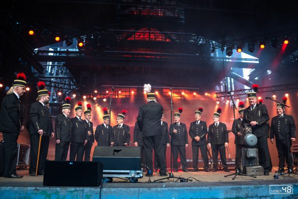 Knappenchor - Festivaleröffnung, Traumzeit Festival 2024, Landschaftspark Duisburg-Nord