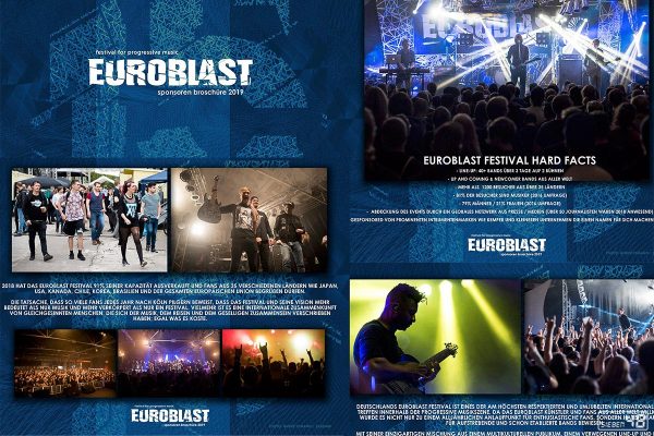 Euroblast - Fotos für Sponsorenbrochüre 2019