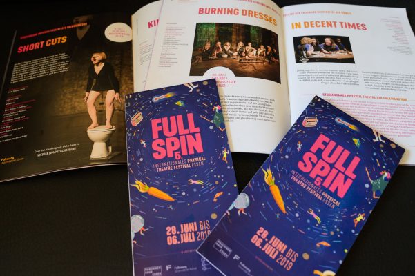 5. Full Spin Festival - international Phycical Theatre Festival Essen - mehrer Fotos für das Programmheft und Flyer