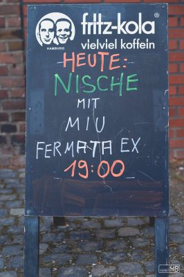 Nische, Maschinenhaus mit MIU: FERMATA EX, 27.09.2020